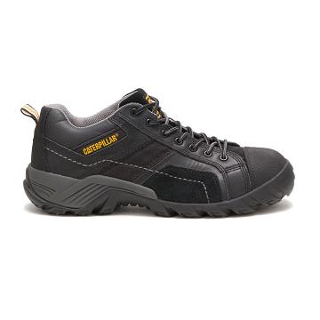 Men's Caterpillar Argon Composite Toe Work Shoes Black | SG2740FM