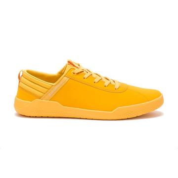 Men's Caterpillar CODE Hex Sneakers Yellow | SG2656QZ