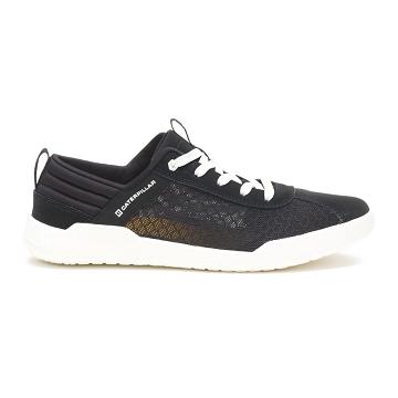 Men's Caterpillar CODE Hex Vent Sneakers Black | SG2658NB