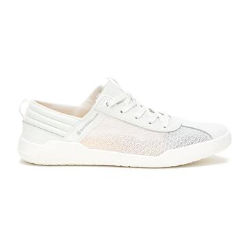 Men's Caterpillar CODE Hex Vent Sneakers White | SG2659BC