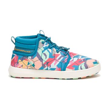 Men's Caterpillar CODE Scout Mid Sneakers Multicolor | SG2644DN