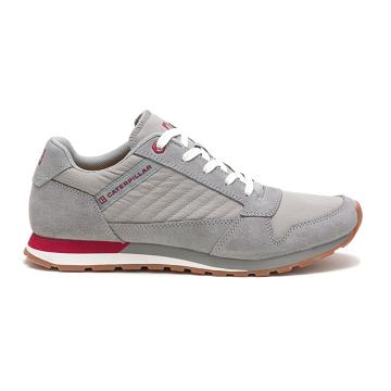 Men's Caterpillar CODE Ventura Sneakers Silver | SG2663ZG