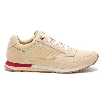 Men's Caterpillar CODE Ventura Sneakers Beige | SG2665KI