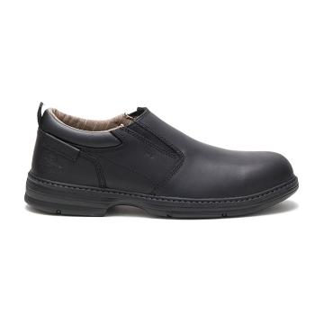 Men's Caterpillar Conclude Steel Toe Work Shoes Black | SG2624GL