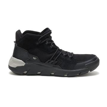 Men's Caterpillar Crail Mid Sneakers Black | SG2634TV