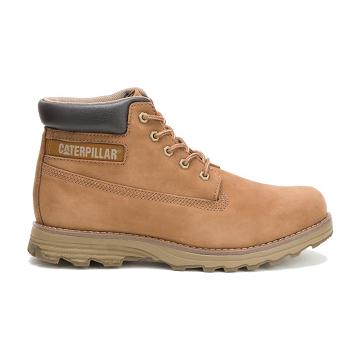 Men's Caterpillar Founder Work Boots Brown | SG2530RW