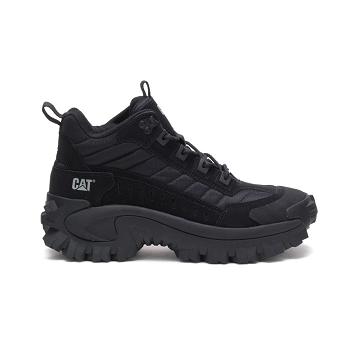 Men's Caterpillar Intruder Mid Sneakers Black | SG2696FM