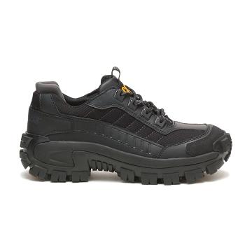 Men's Caterpillar Invader Steel Toe Walking Shoes Black | SG2720IS