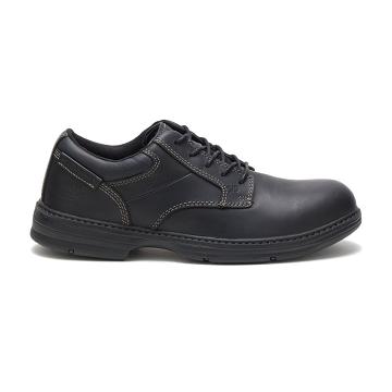 Men's Caterpillar Oversee Steel Toe Work Shoes Black | SG2732CE