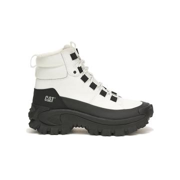 Men's Caterpillar Trespass Waterproof Galosh Sneaker Boots White | SG2464KI