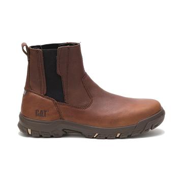 Women's Caterpillar Abbey Steel Toe Safety Boots Coffee | SG2757VD