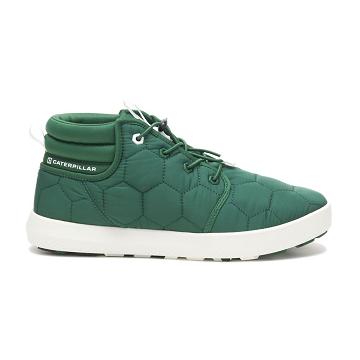 Women's Caterpillar CODE Scout Mid Sneakers Green | SG2870MA