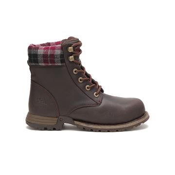 Women's Caterpillar Kenzie Steel Toe Safety Boots Coffee | SG2764HK