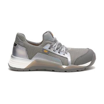 Women's Caterpillar Sprint Textile Alloy Toe Walking Shoes Grey | SG2926GL